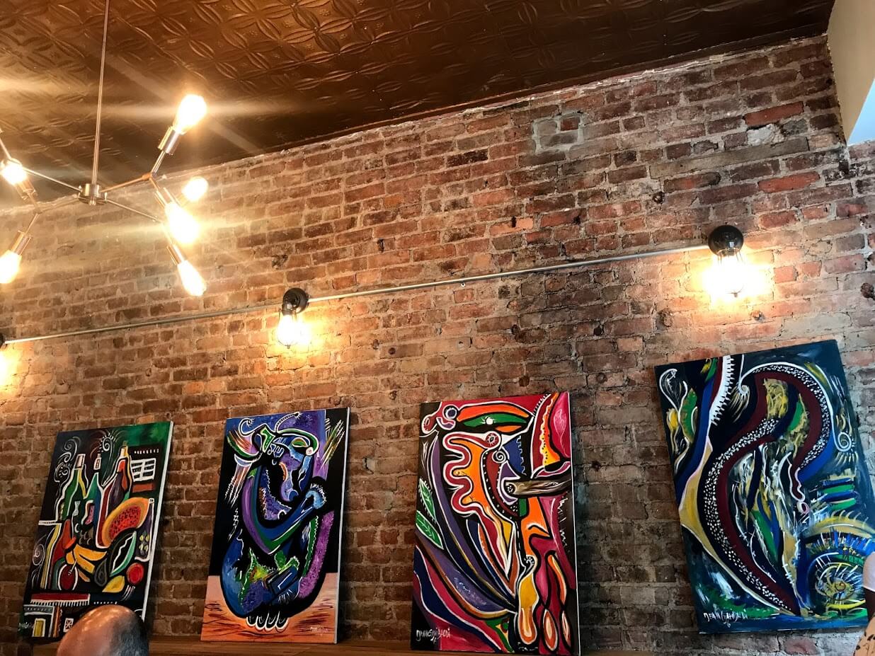 Art gallery at Brown Butter