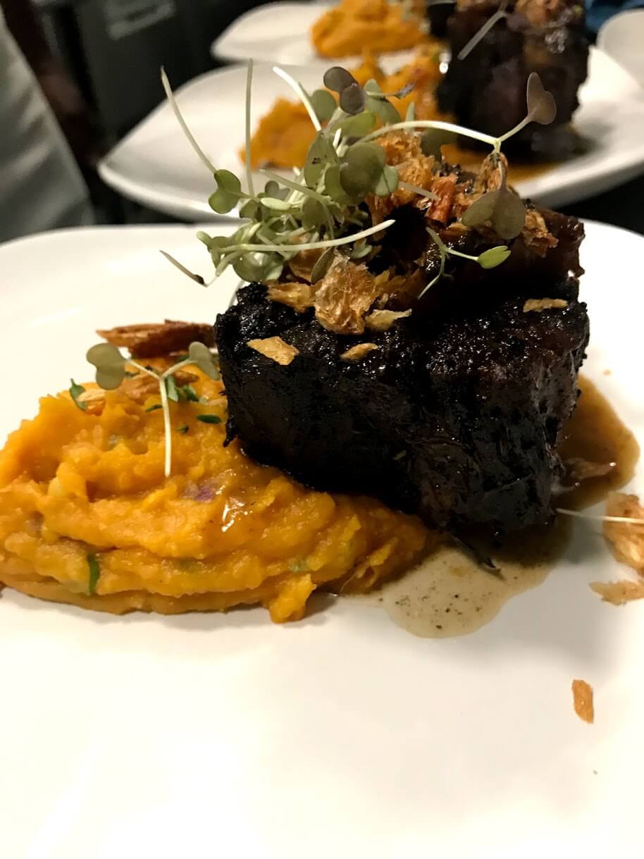 Event main course at Brown Butter