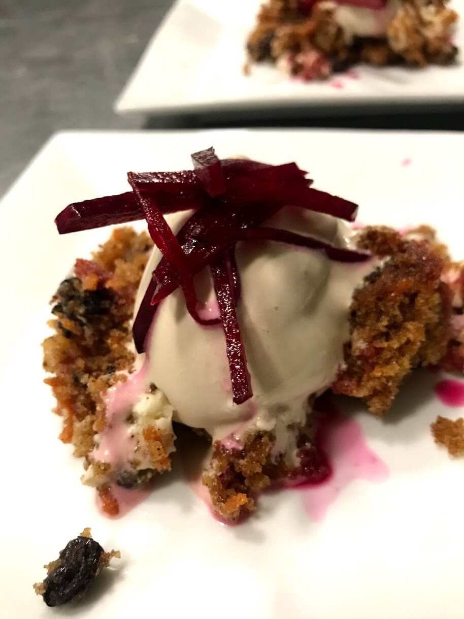 Event dessert at Brown Butter